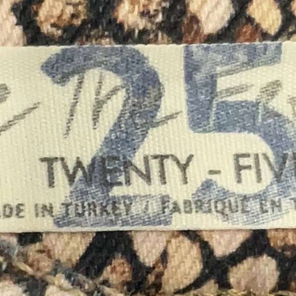 Free People "We The Free" Snake  Animal Print Raw Hem Jeans Sz 25 NWT Retail $98 - Picture 6 of 13